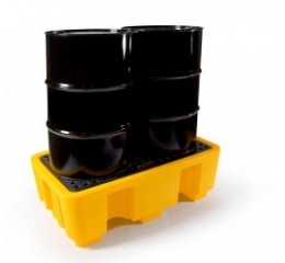 Polyethylene 2 Drum Spill Pallet