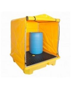 Frame and Cover to suit Polyethylene 4 Drum Spill Pallet