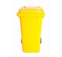 240 ltr Wheelie Bin Yellow