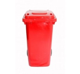 240 ltr Wheelie Bin Red