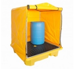 Frame and Cover to suit Polyethylene 4 Drum Spill Pallet